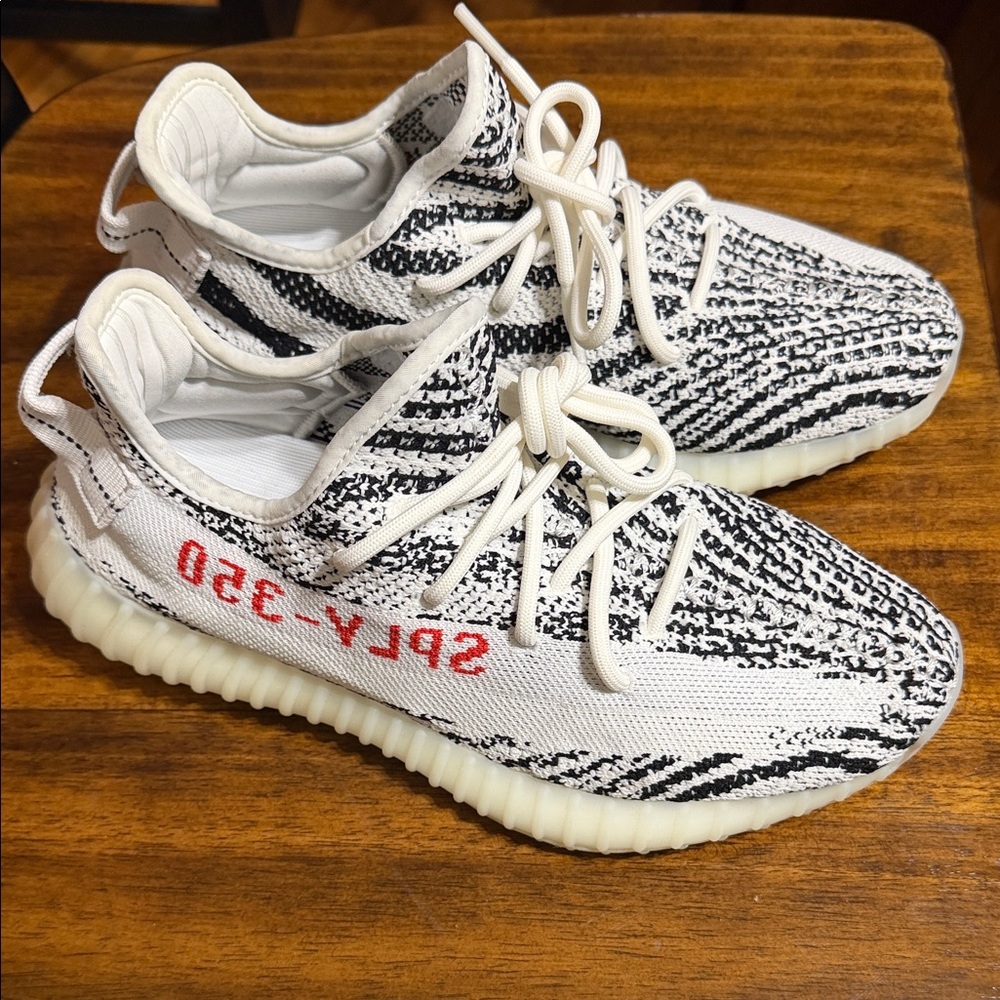 Adidas Yeezy Boost 350 V2 Black White Red